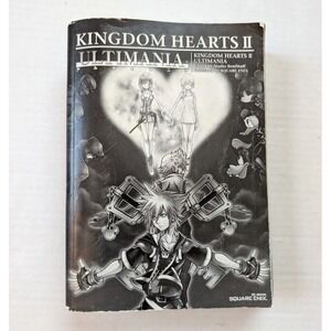 Kingdom Hearts 2 II Ultimania Guide Book Japanese NO COVER Square Enix